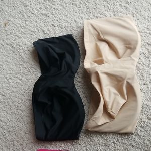 Lot of 2 Cacique strapless bras in 38G